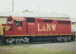 Louisiana & North Western RR (LNW) #54